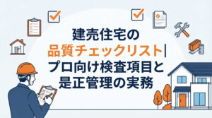 建売住宅の品質チェックリスト|プロ向け検査項目と是正管理の実務